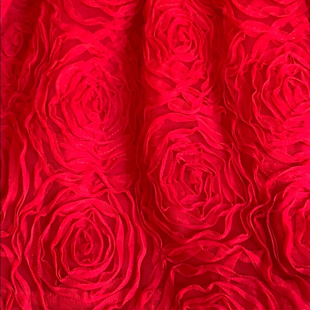 STOOSHY RED ROSES SKATER SKIRT - Picture 2 of 4